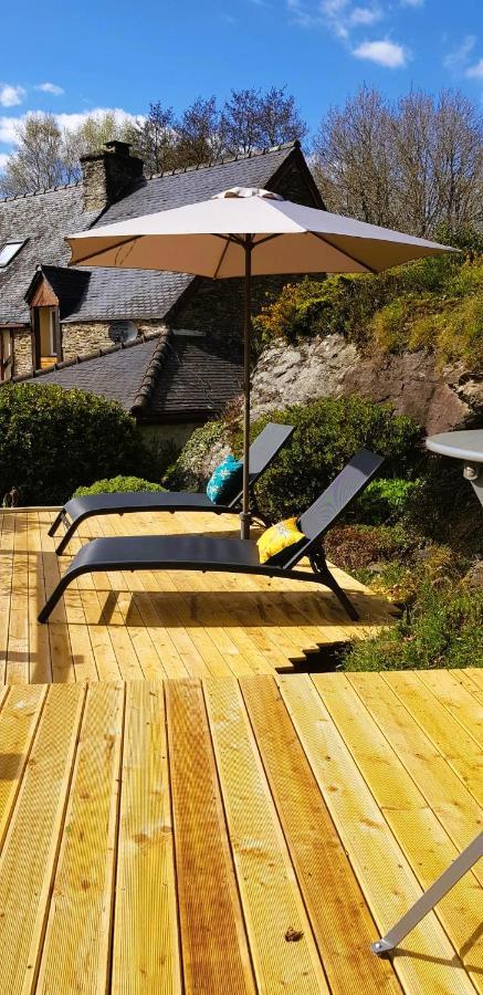 Le Vieux Moulin Gites - Detached Cottage With Garden Views And Pool Guégon Exteriör bild